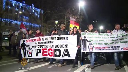 German housing for asylum seekers burnt down