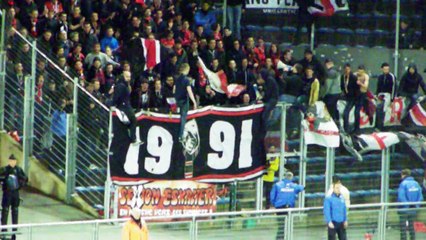 04/04/15 : FCL-SRFC : célébration de la victoire