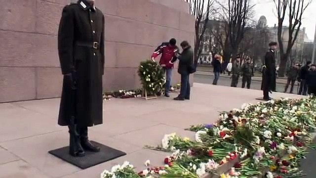 March in honour of Waffen SS Legion