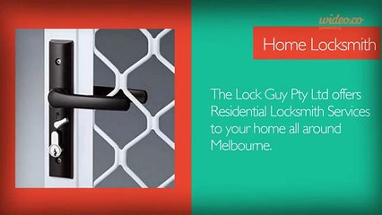 The Lock Guy Pty Ltd - Mobile Locksmith Melbourne