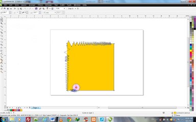 Corel Draw x6 roughen brush tool in urdu and hindi