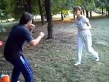 martial arts training and filming capoeira,kung fu