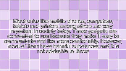 Information About Responsible Electronics Disposal In Austin