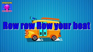 Row Row Row Your Boat  Nursery Rhymes for Children