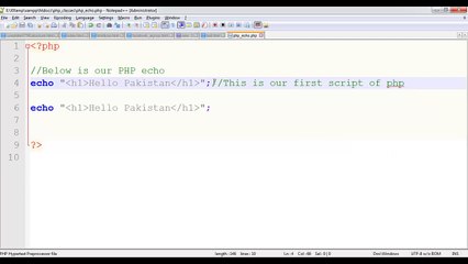 PHP Comment - How to Apply Comment - How to Disable PHP Code