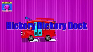 Hickory Dickory Dock Nursery Rhyme Cartoon Animation Rhymes