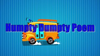 Humpty Dumpty Nursery Rhyme - Funny Animation English Rhymes for children