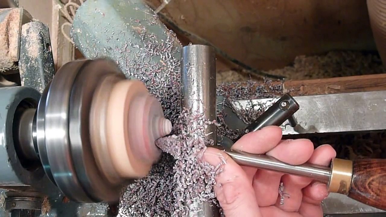 Wood Turning Project Turning a Square Dish