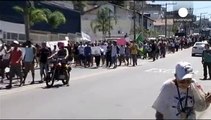 مسيرة سلمية في ريودي جانيرو ضد عنف الشرطة