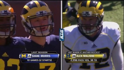 2015 Michigan Spring Game 1st Half