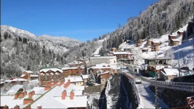 Ayder Yaylası Beyaza Büründü