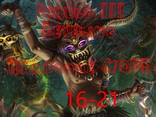 Diablo III RoS PS4 - Hardcore HC Leveling Witch Doctor / Hexendoktor von 16-21