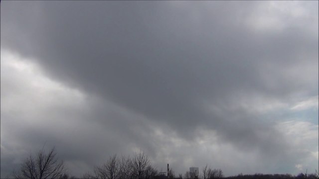 Chmury i opad konwekcyjny Full HD Rybnik April 4, 2015