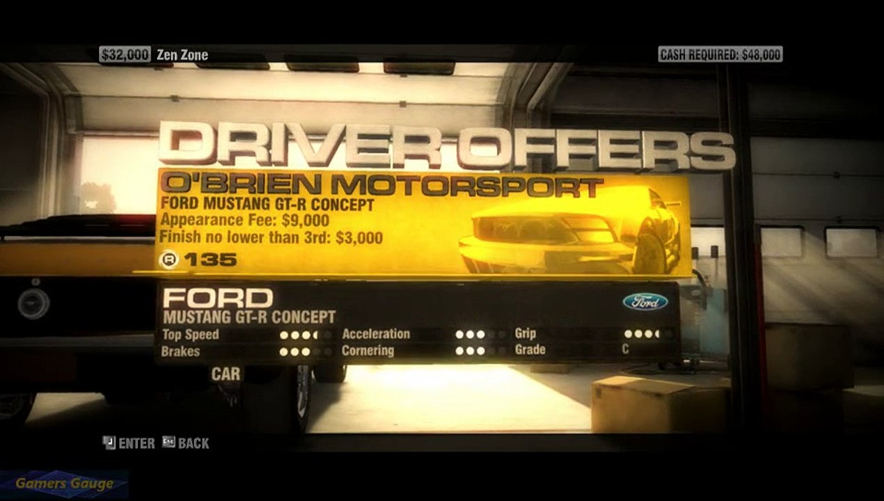 Grid - #4 O'Brien Motorsport - Ford Mustang GT-R Concept, San Francisco - Short Circuit B