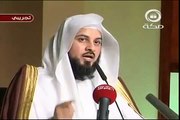 فضيلة الشيخ محمد العريفي حفظه الله يسأل فرنسي نصراني سؤالين