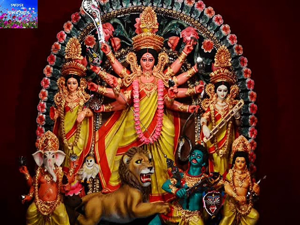 DASHABHUJE DASHAPRAHARENO DHARINI ARATI MUKHOPADHYAY