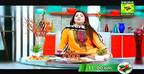 Dawat Recipes with Gulzar Hussain Part 2 - 31st March 2015