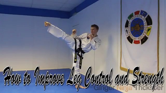 Taekwondo Leg Drills For Better Kicking Control and Strength