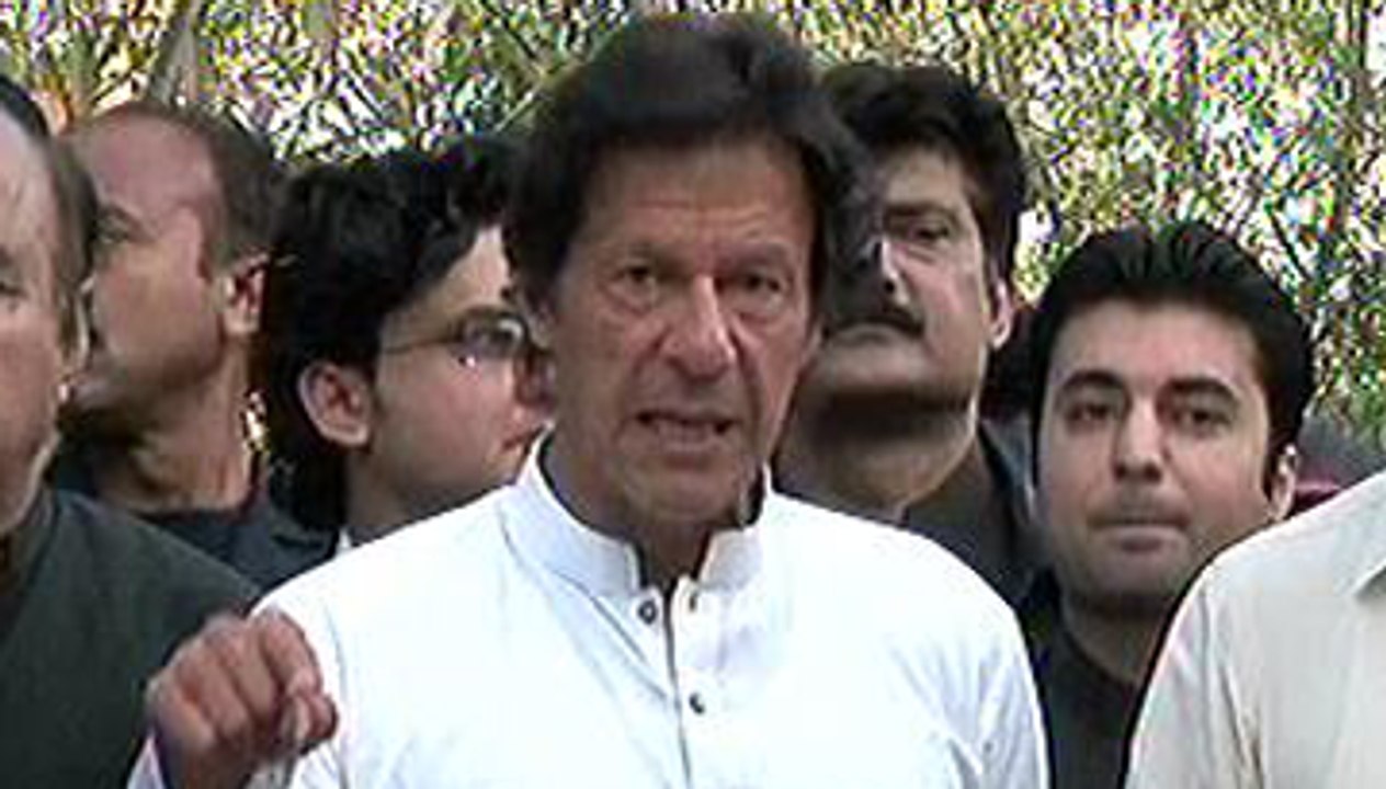 Imran Khan announce