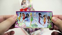 disney fairies kinder surprise eggs unboxing 36 surprise eggs part1