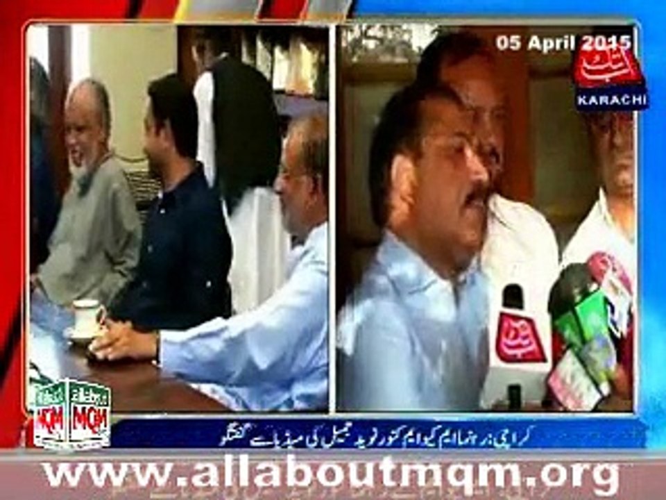 MQM has no objection to rangers, army deployment during NA-246 by polls: Kanwar Naveed Jamil