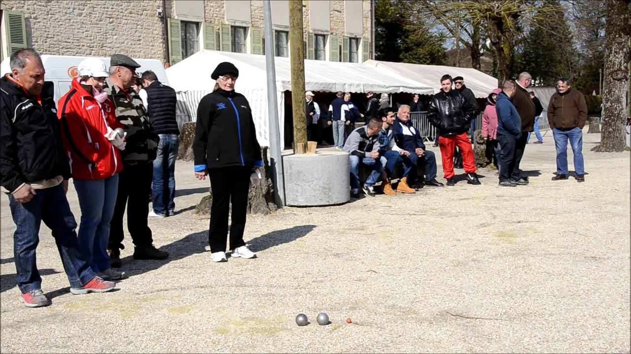Pétanque pontévalloise. 1er Concours de Pâques. 5 avril 2015.