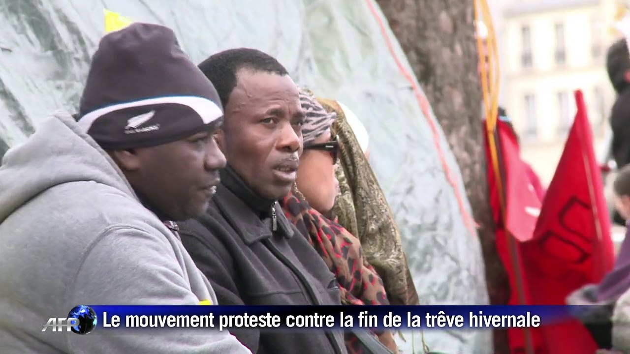 Logement: le DAL installe un campement en plein Paris