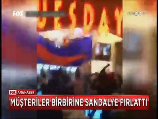 Kadınların sıra kavgası Kumarhaneyi boks ringine dönüştürdü