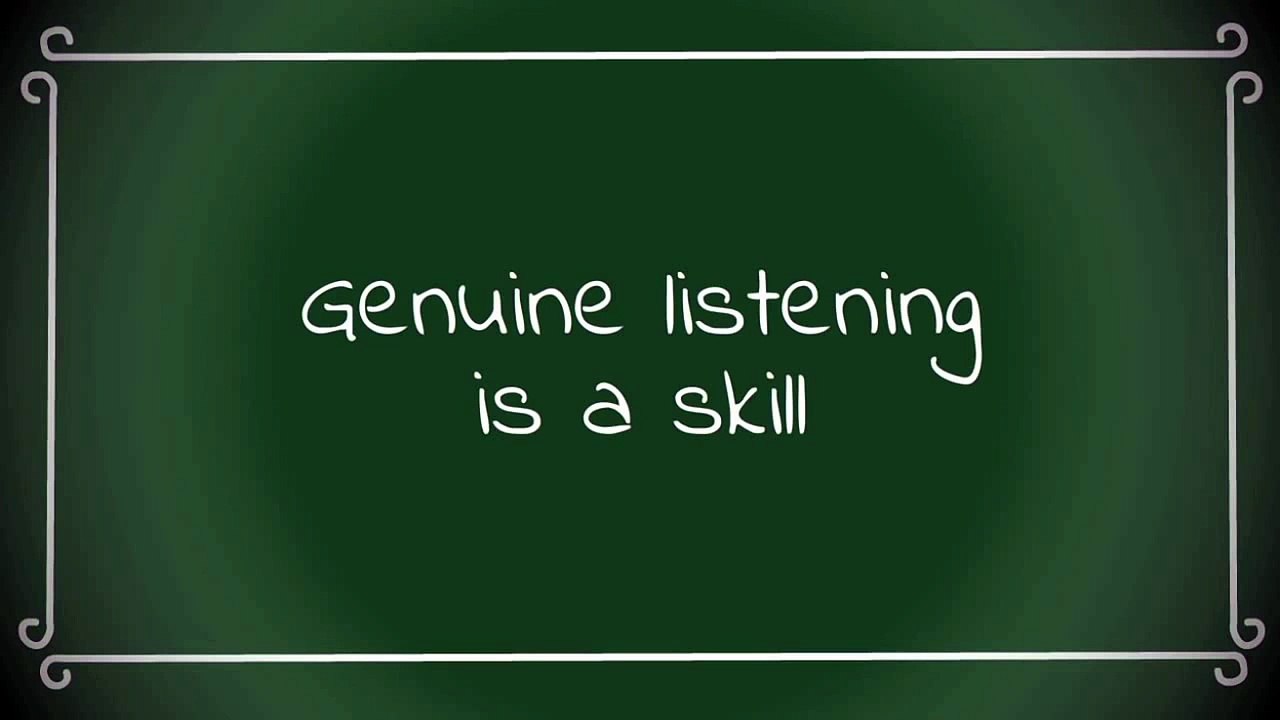 Listening - Effective Communication