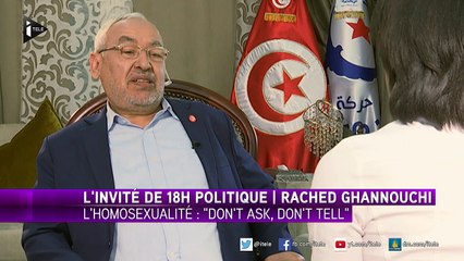 Ghannouchi : l'homosexualité "interdite dans la sphère publique"