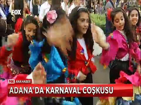 Adana'da 50 bin kişinin katıldığı 3. Portakal çiçeği karnavalından renkli görüntüler