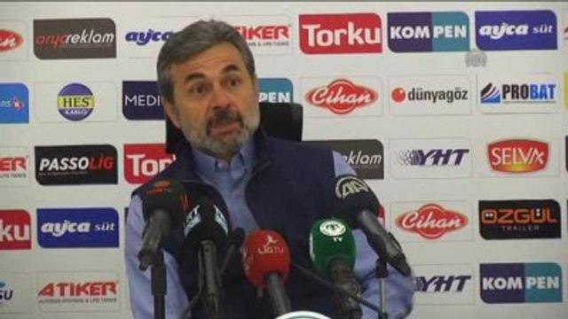 Torku Konyaspor Teknik Direktörü Aykut Kocaman Açıklaması