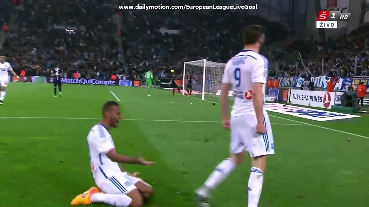 Andre-Pierre Gignac 2:1 | Marseille - PSG 05.04.2015 HD
