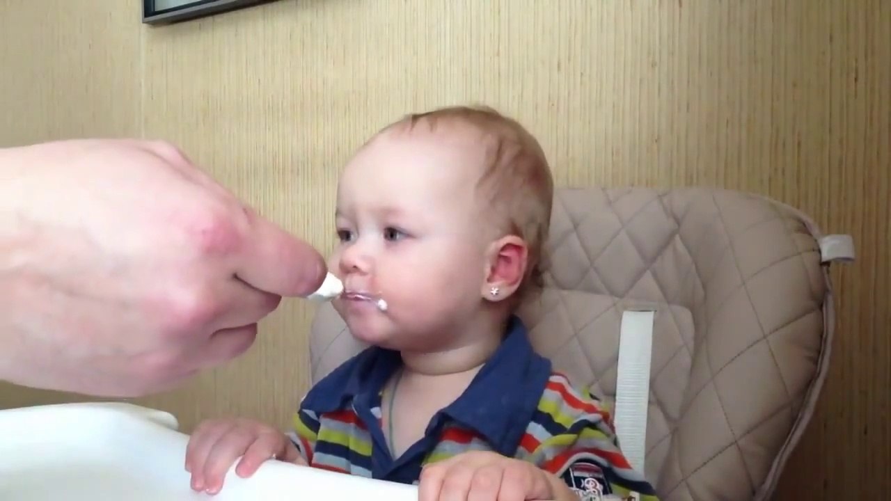 A good way to feed a baby!