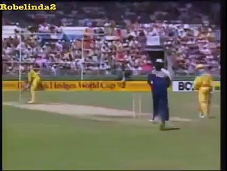 Classic Tony Greig commentary comedy + ENORMOUS DEAN JONES SIX!