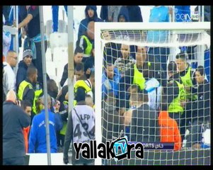 شغب بمباراة باريس سان جيرمان ومارسيليا