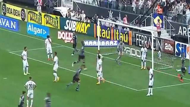 Corinthians vs. Santos: empató 1-1 con Paolo Guerrero por el Paulistao Video