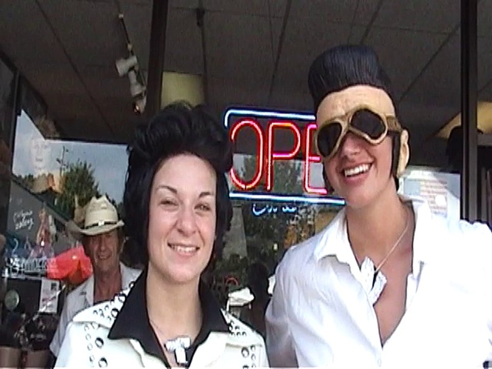 2 girls on why they come back to Elvis Week each year Elvis Week 2003