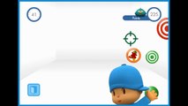 Pocoyo Shoot and Colors Funny Children Game in English
