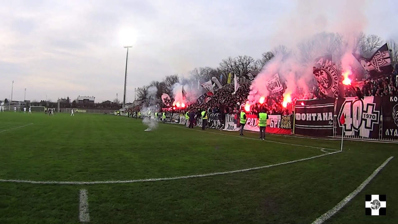 Grobari navijanje | Čukarički -Partizan 22.03.2015