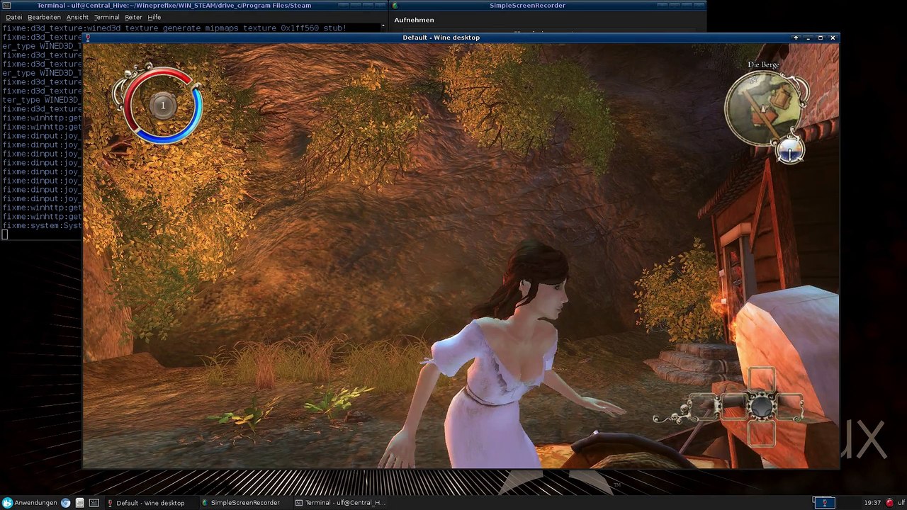 Arch Linux : Venetica [mesa-git + wine steam]