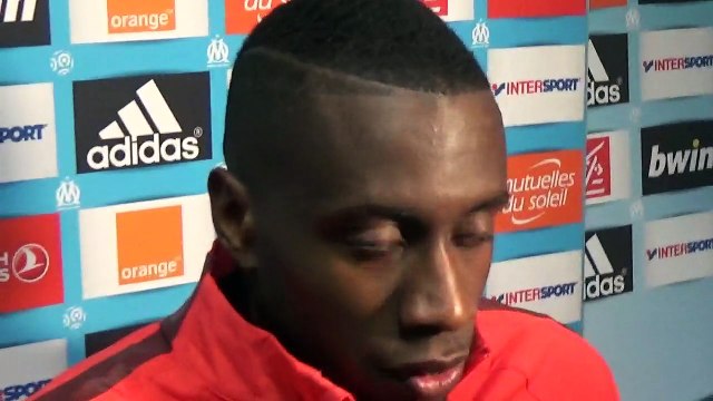 Réaction de Blaise MATUIDI en zone mixte après OM-PSG (2-3)
