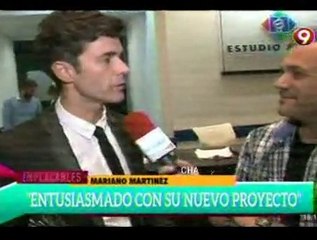 Mariano Martinez habla del papel de Pedro en Esperanza Mía en Implacables - 05 de Abril