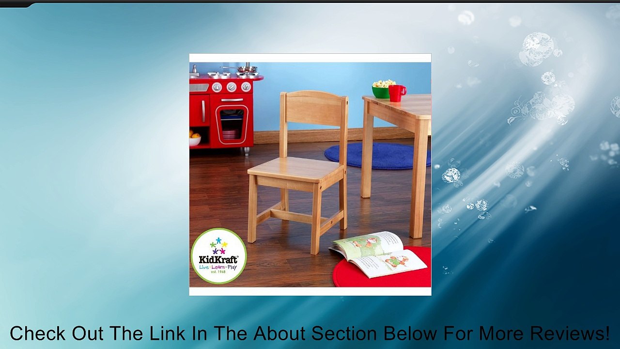 KidKraft Aspen Single Chair - Natural Review