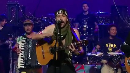 Gogol Bordello - Wonderlust King (on David Letterman)