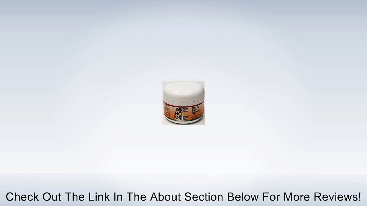 Sore No More Warm Therapy - 4 oz jar Review