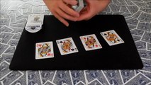 Card Trick | Four Queen Transpo | Amazing Difficult Card Trick