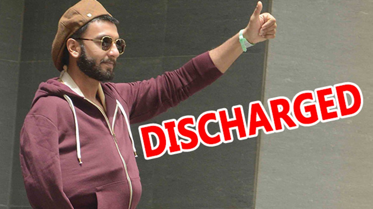 Ranveer Singh Discharged From Hospital POST SUR...