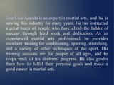 Jose Luis Acanda Is A Martial Arts Expert In The United States Of America