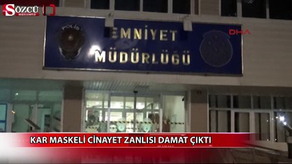 Video herunterladen: Kar maskeli cinayet zanlısı damat çıktı